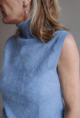 Absolut cashmere sleeveless pull turtle neck