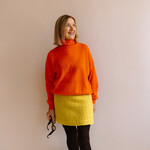 Ottod'Ame Wool trapeze skirt