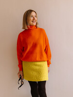 Ottod'Ame Wool trapeze skirt