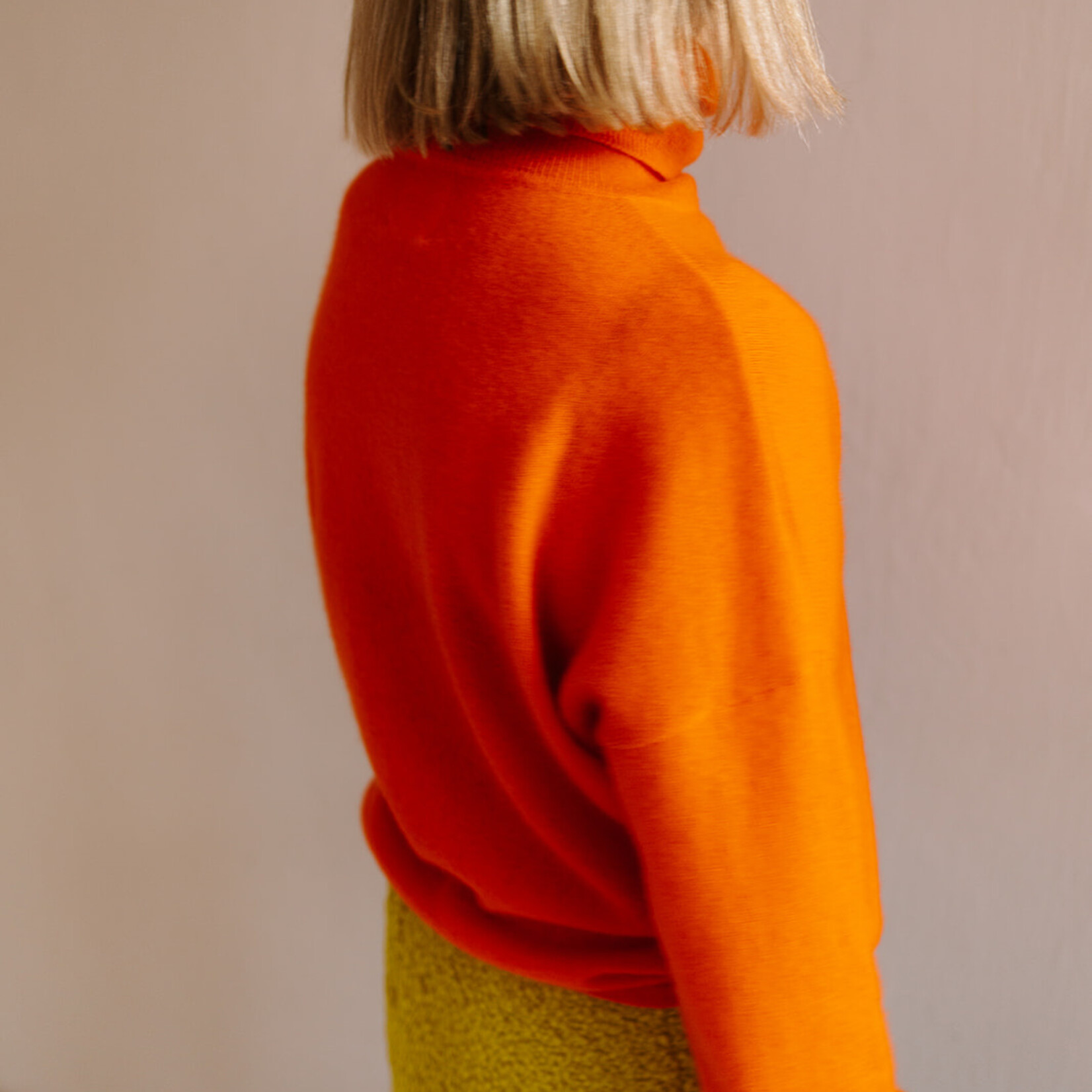 Ottod'Ame Wool trapeze skirt