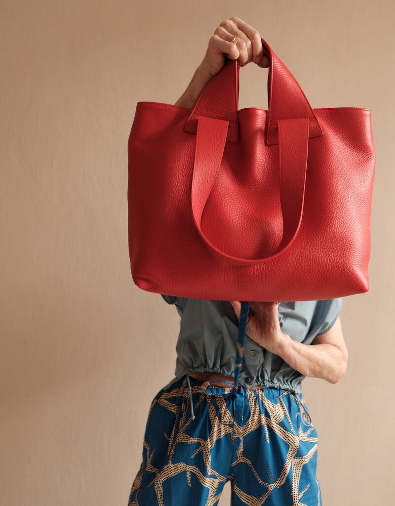 NO/AN Tote bag red