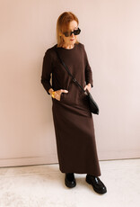 Norma Kamali 3/4 SLEEVE TAILORED TERRY GOWN
