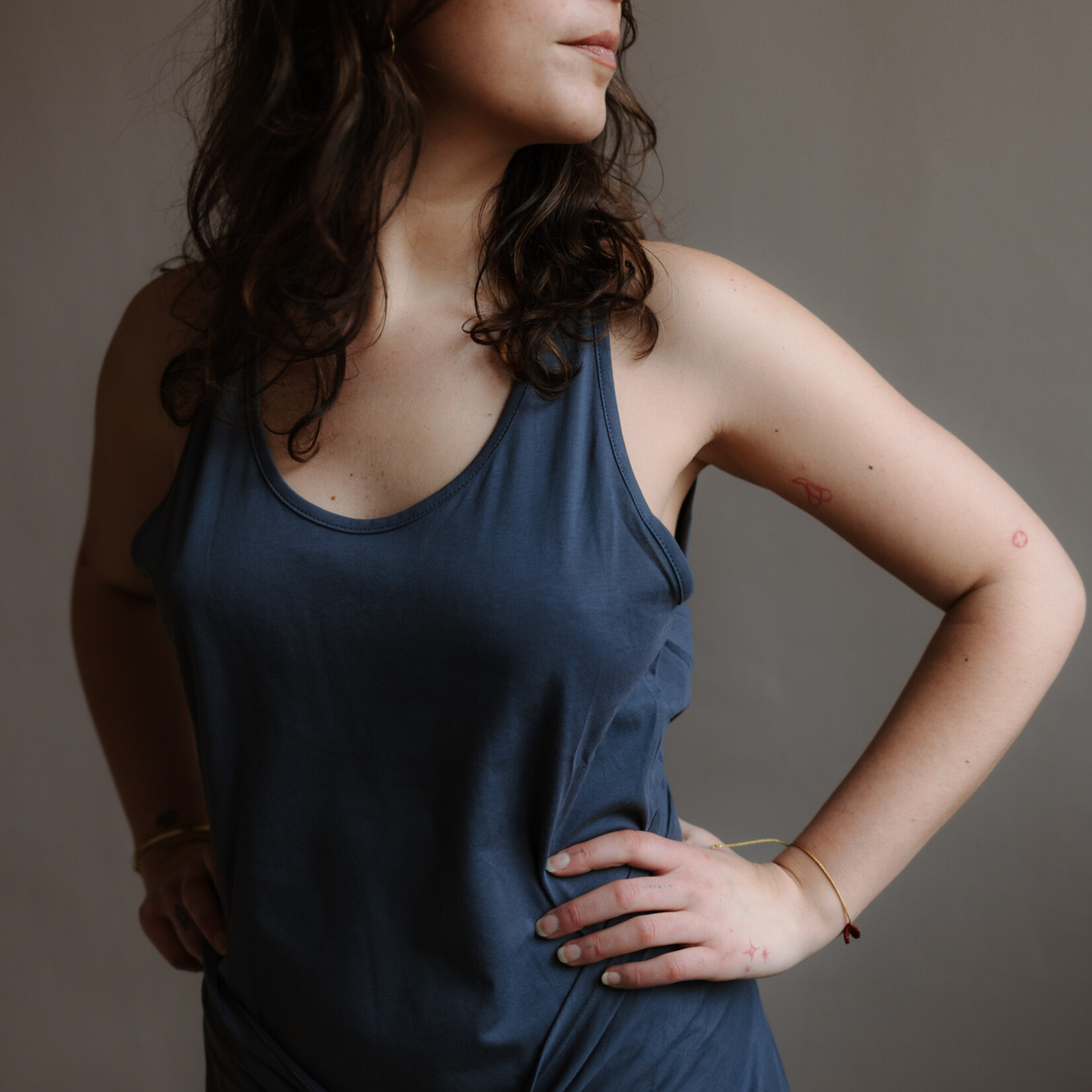 Tela Dress t-shirt madrid grafite