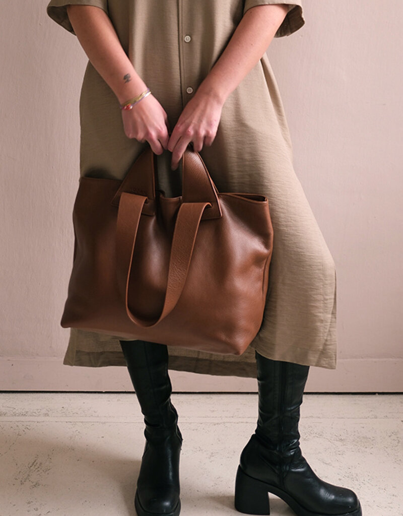 NO/AN Tote bag terracota