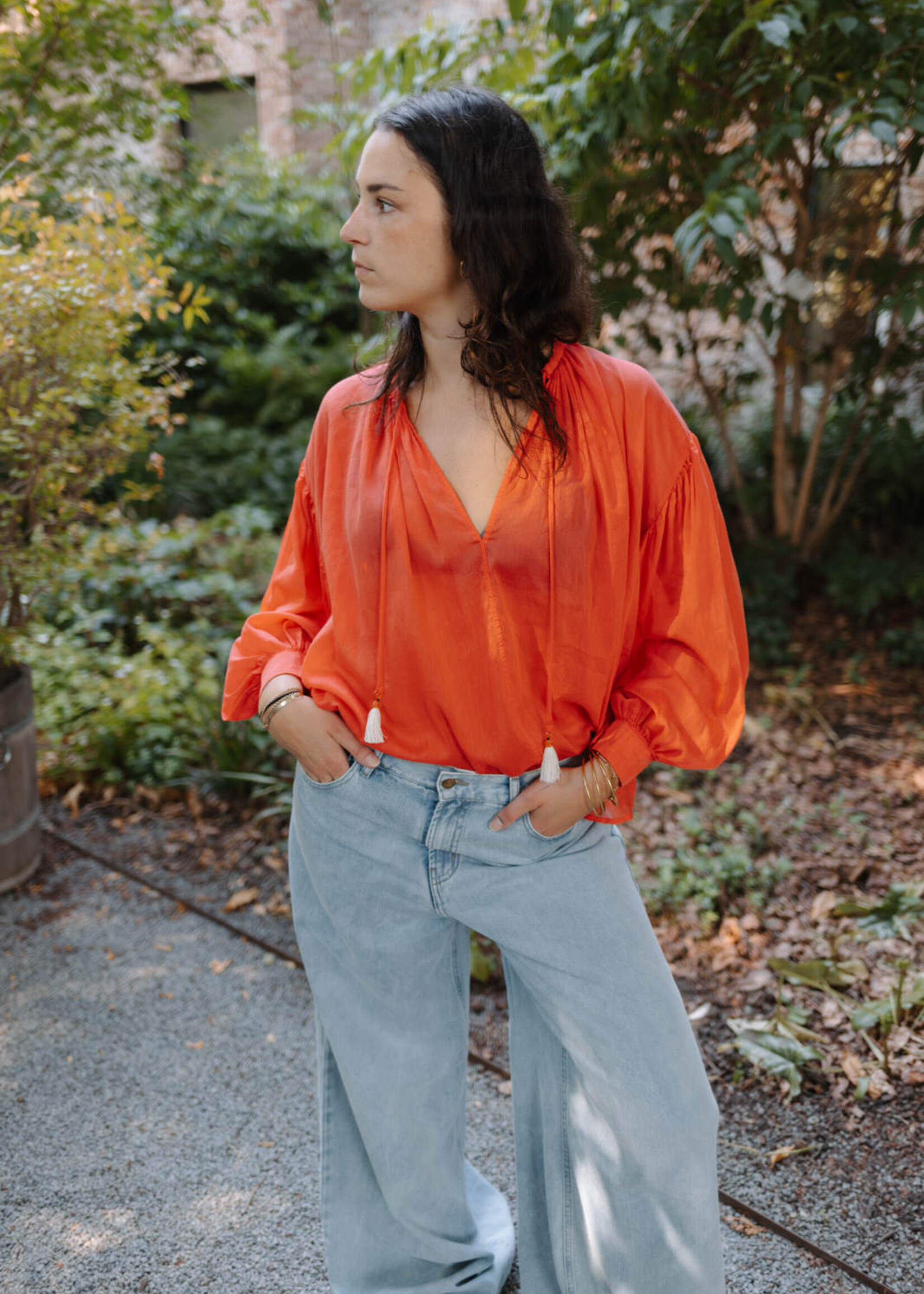 Ottod'Ame Silk blend blouse