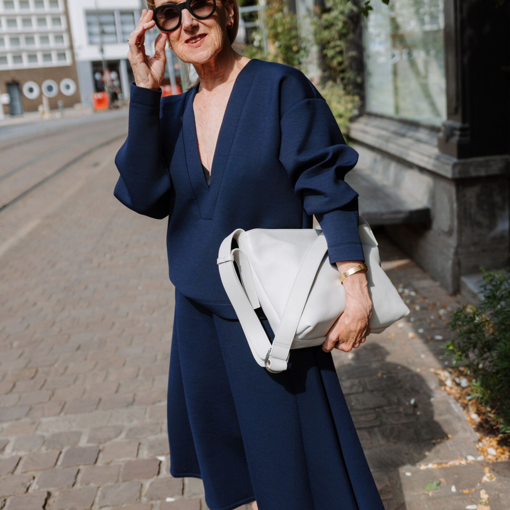 Tela Maglia Sharon scuba jersey blue