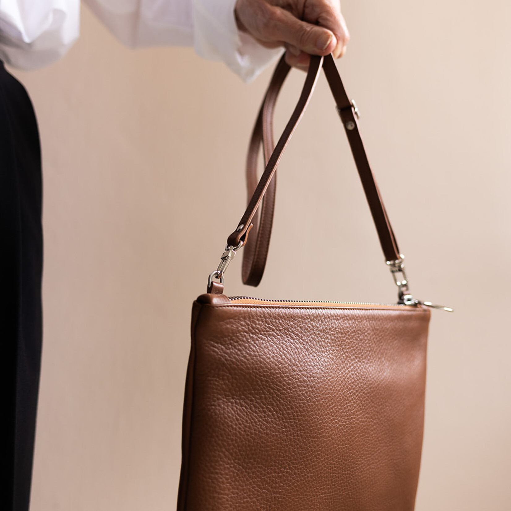 NO/AN pocket bag  terracota