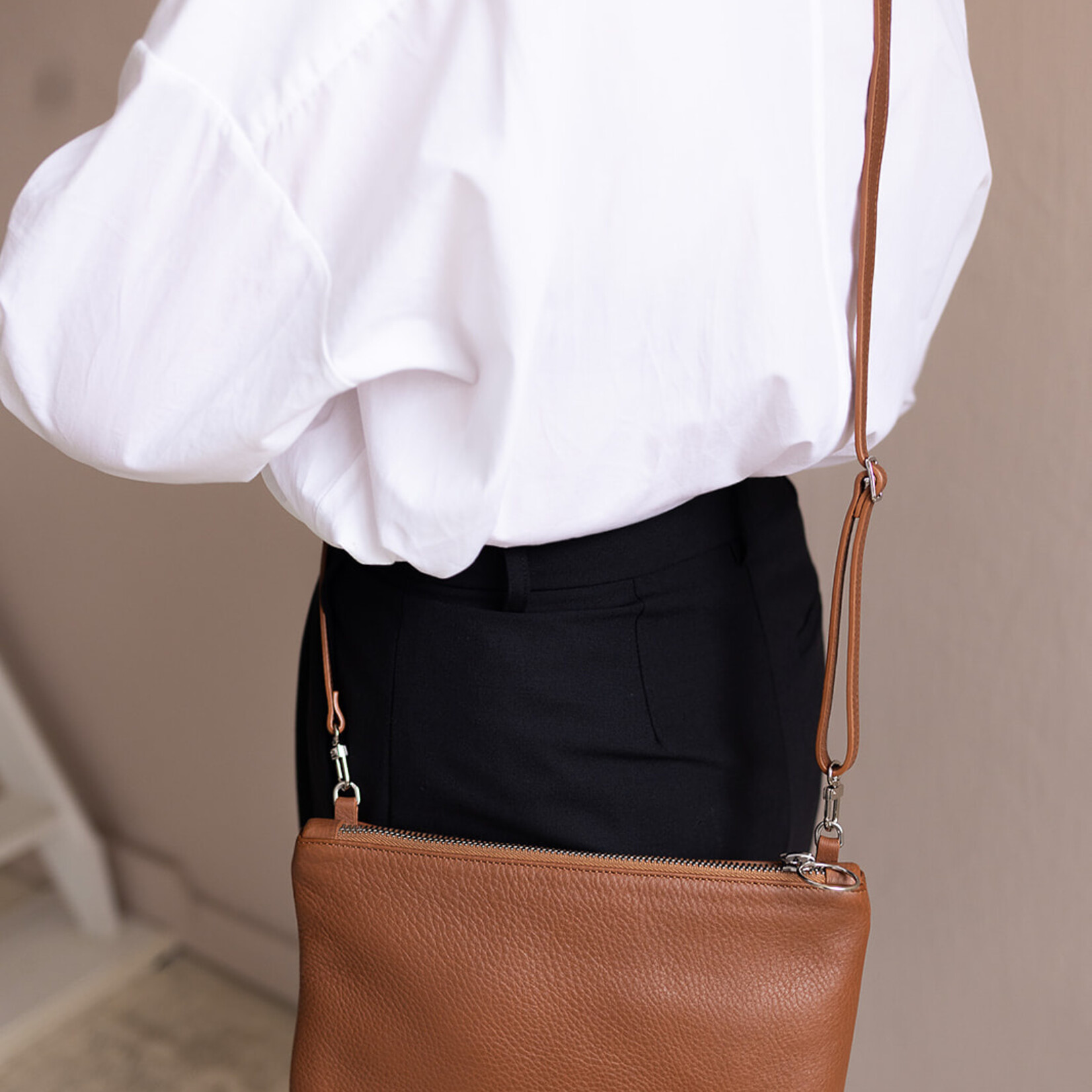 NO/AN pocket bag  terracota