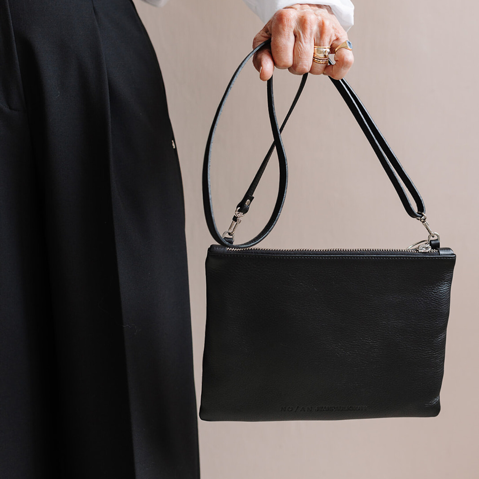 NO/AN pocket bag black