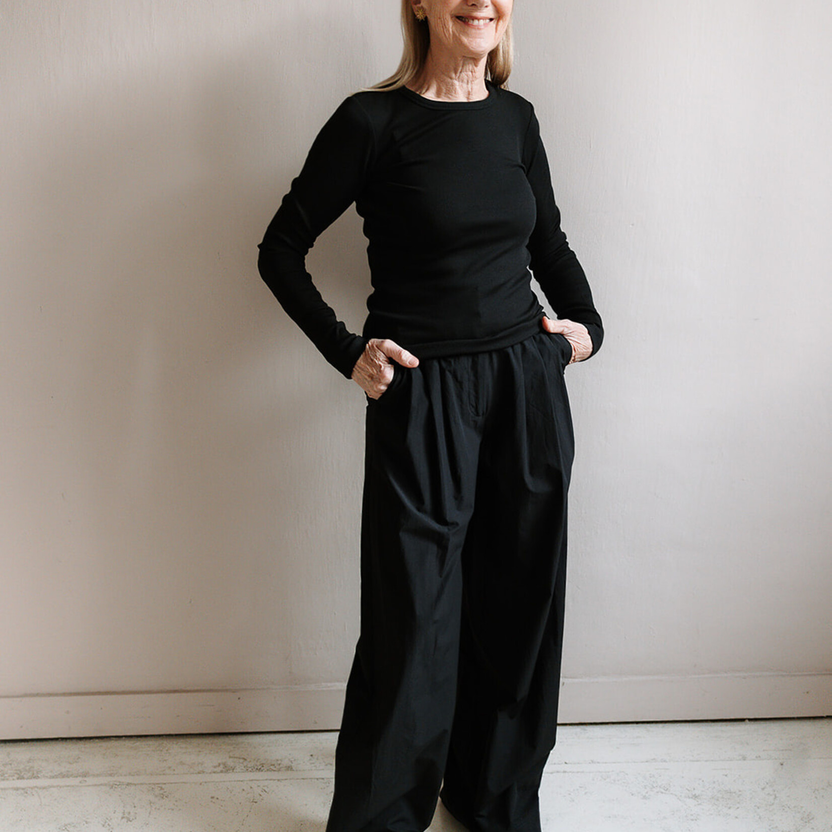 Ottod'Ame Long-sleeved T-Shirt (Black)