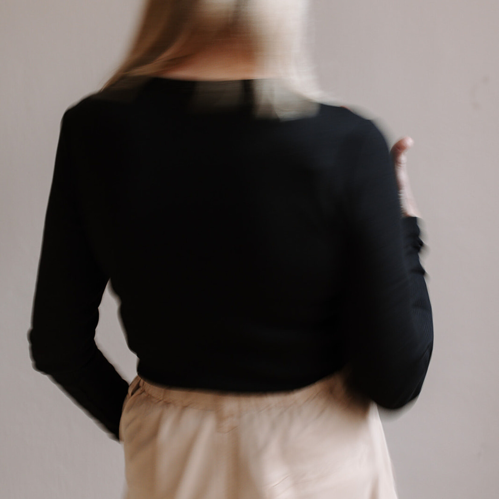 Ottod'Ame Long-sleeved T-Shirt (Black)
