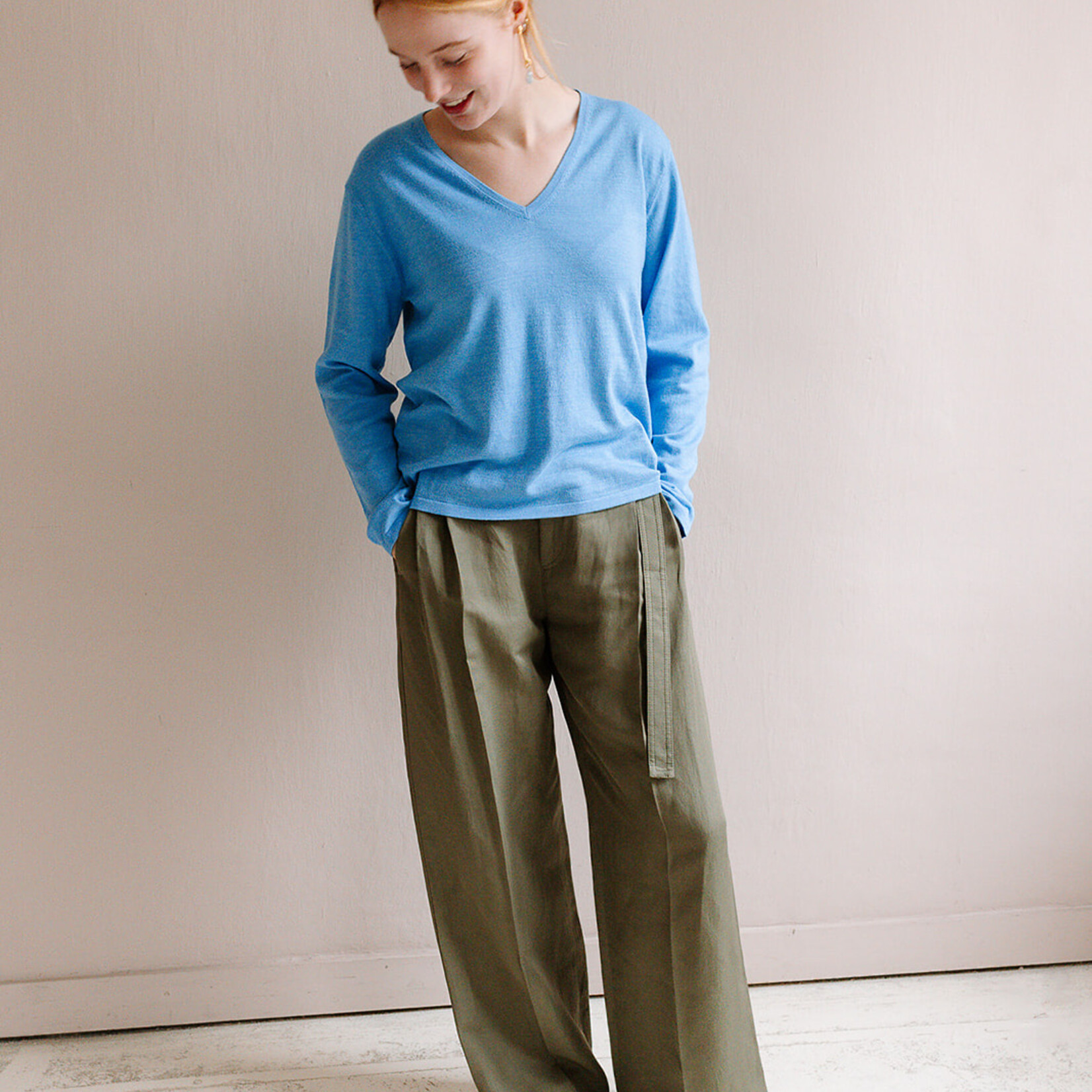 Colorush Easy V-Neck Sweater Csc eilisch (Sail Blue)