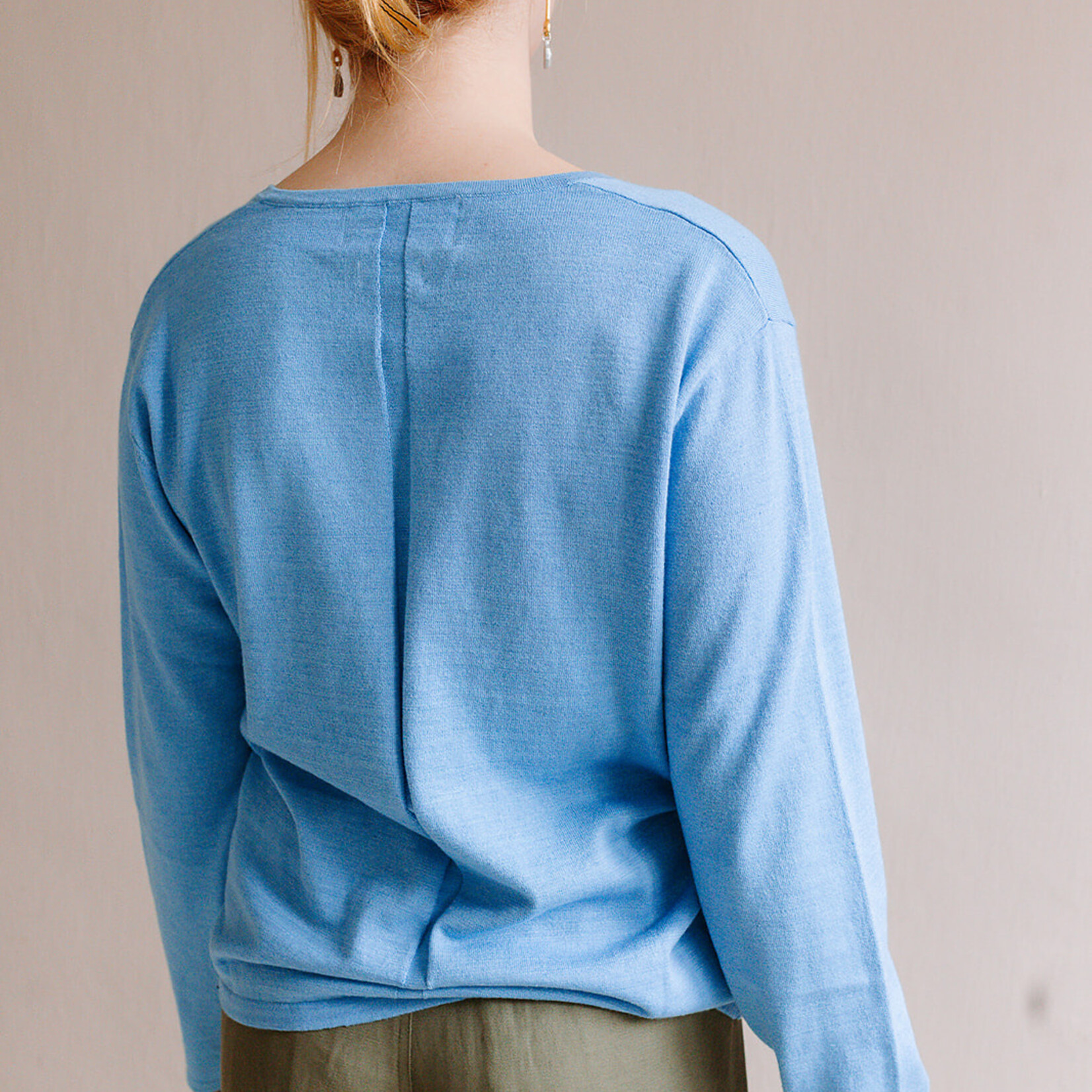Colorush Easy V-Neck Sweater Csc eilisch (Sail Blue)