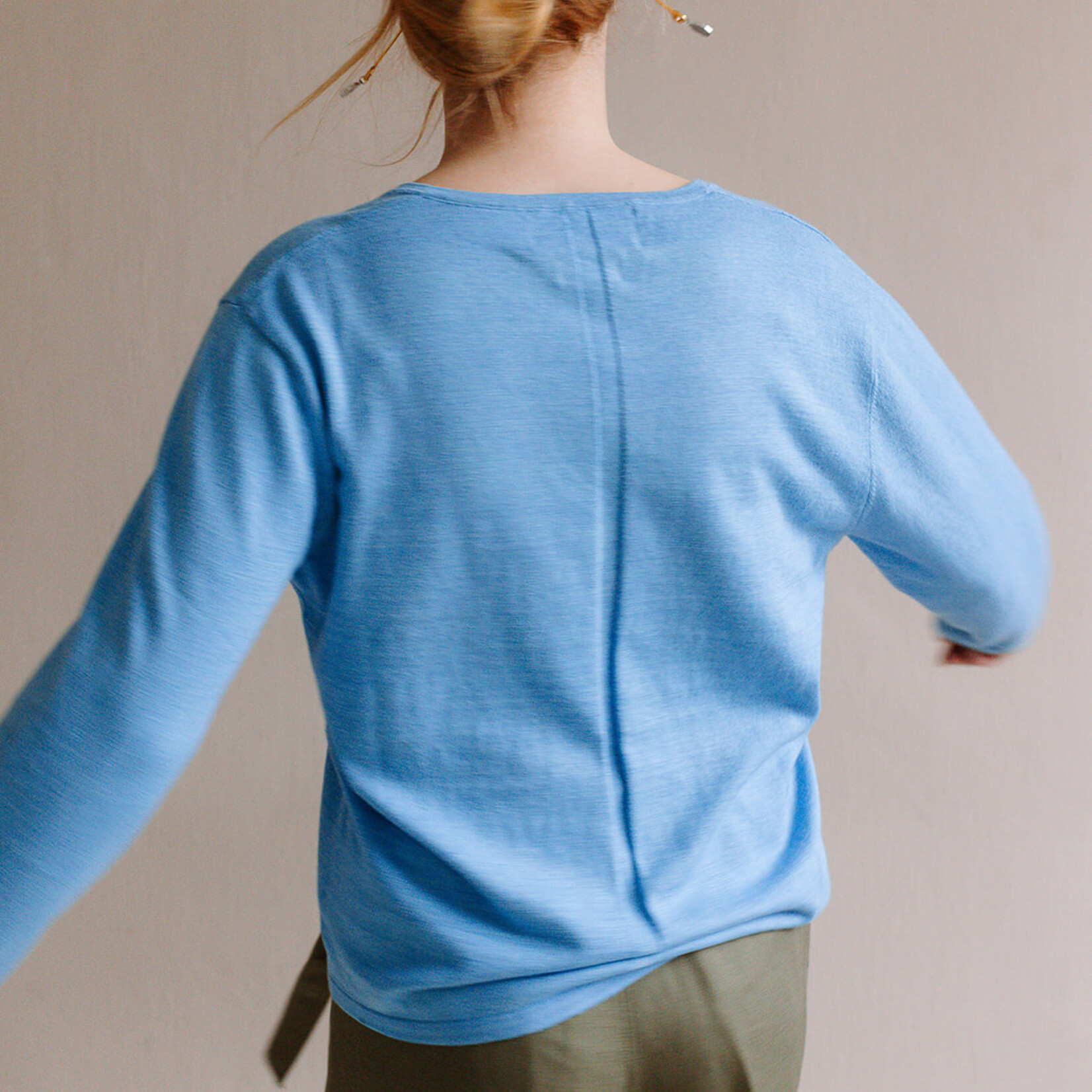 Colorush Easy V-Neck Sweater Csc eilisch (Sail Blue)