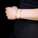 Tweek-eek Gray sim bracelet silver
