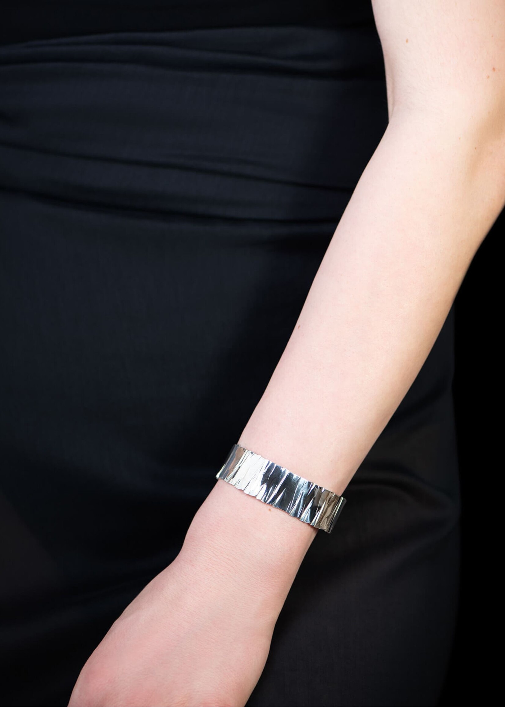 Tweek-eek Gray pat s bracelet silver