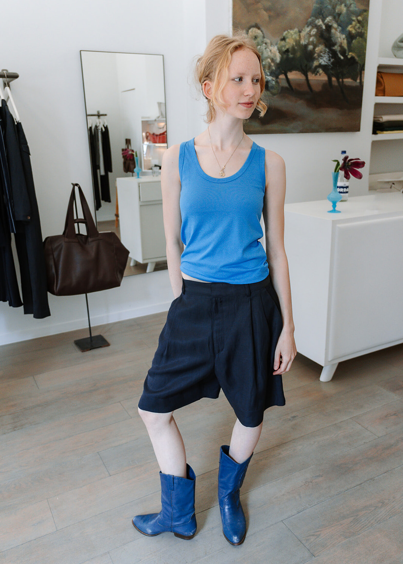 Colorush Chet Tank Top (Paradise Blue)