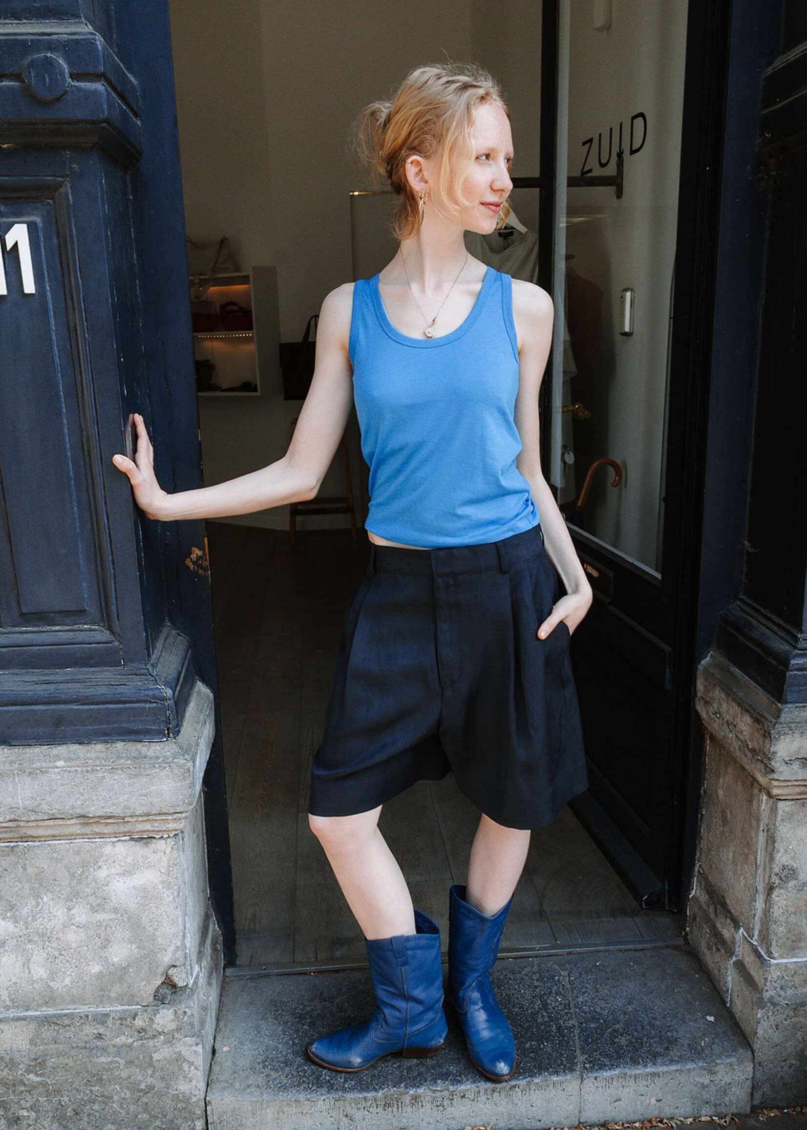 Colorush Chet Tank Top (Paradise Blue)