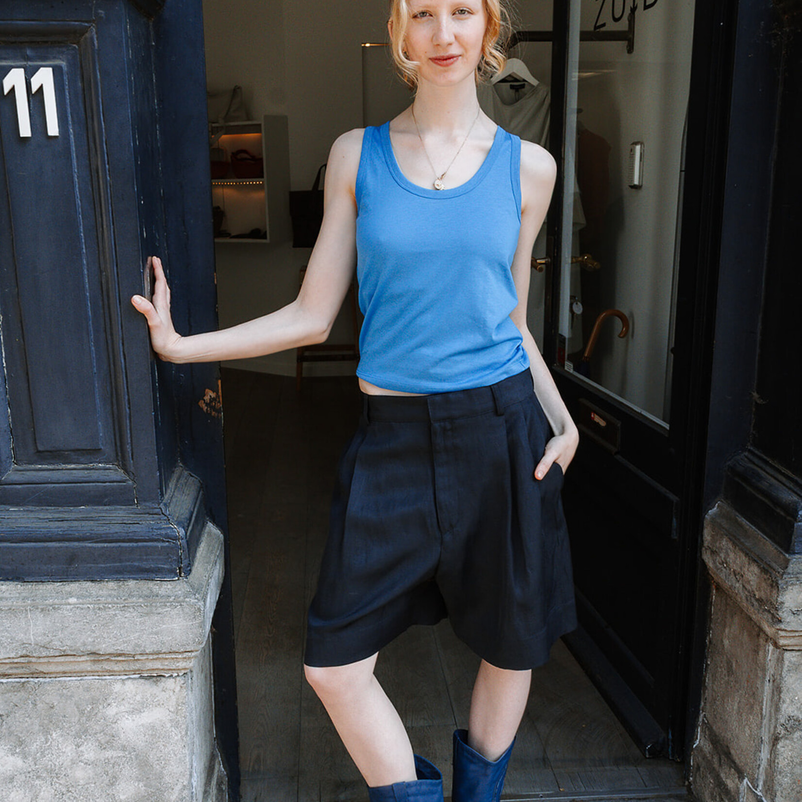 Colorush Chet Tank Top (Paradise Blue)
