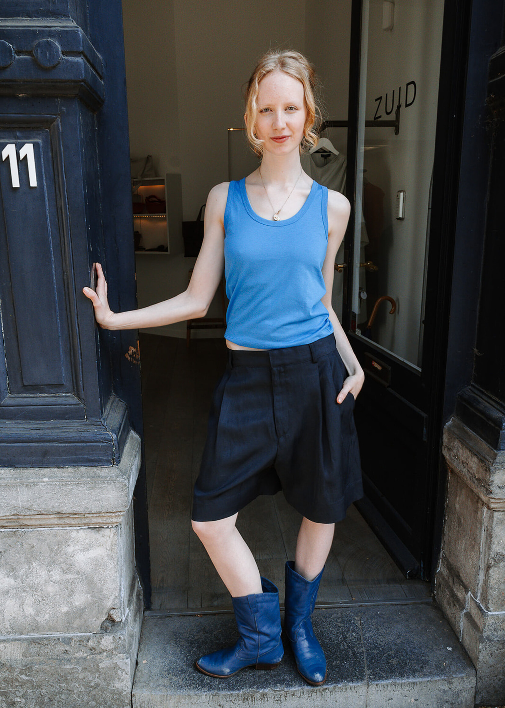 Colorush Chet Tank Top (Paradise Blue)
