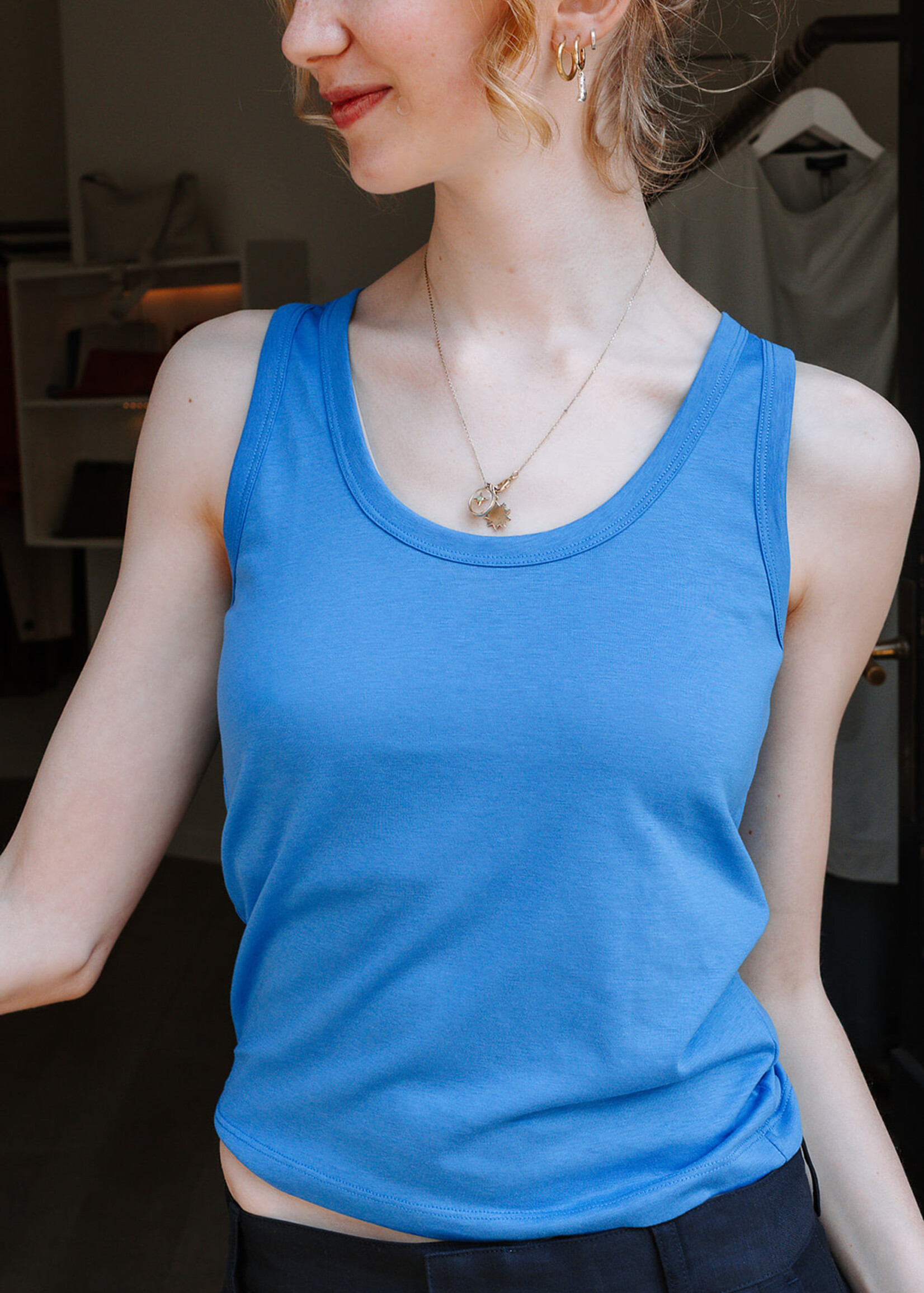 Colorush Chet Tank Top (Paradise Blue)
