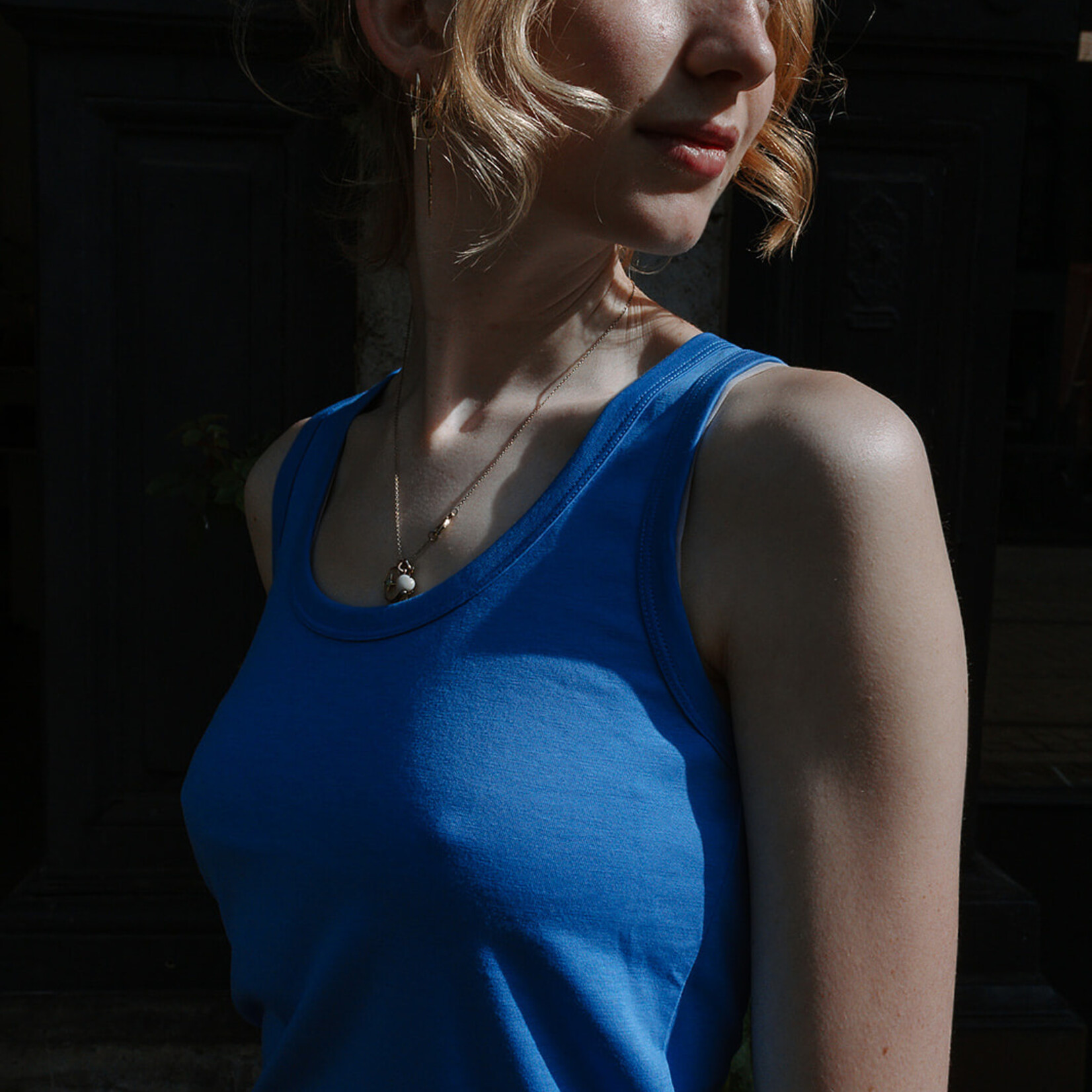 Colorush Chet Tank Top (Paradise Blue)