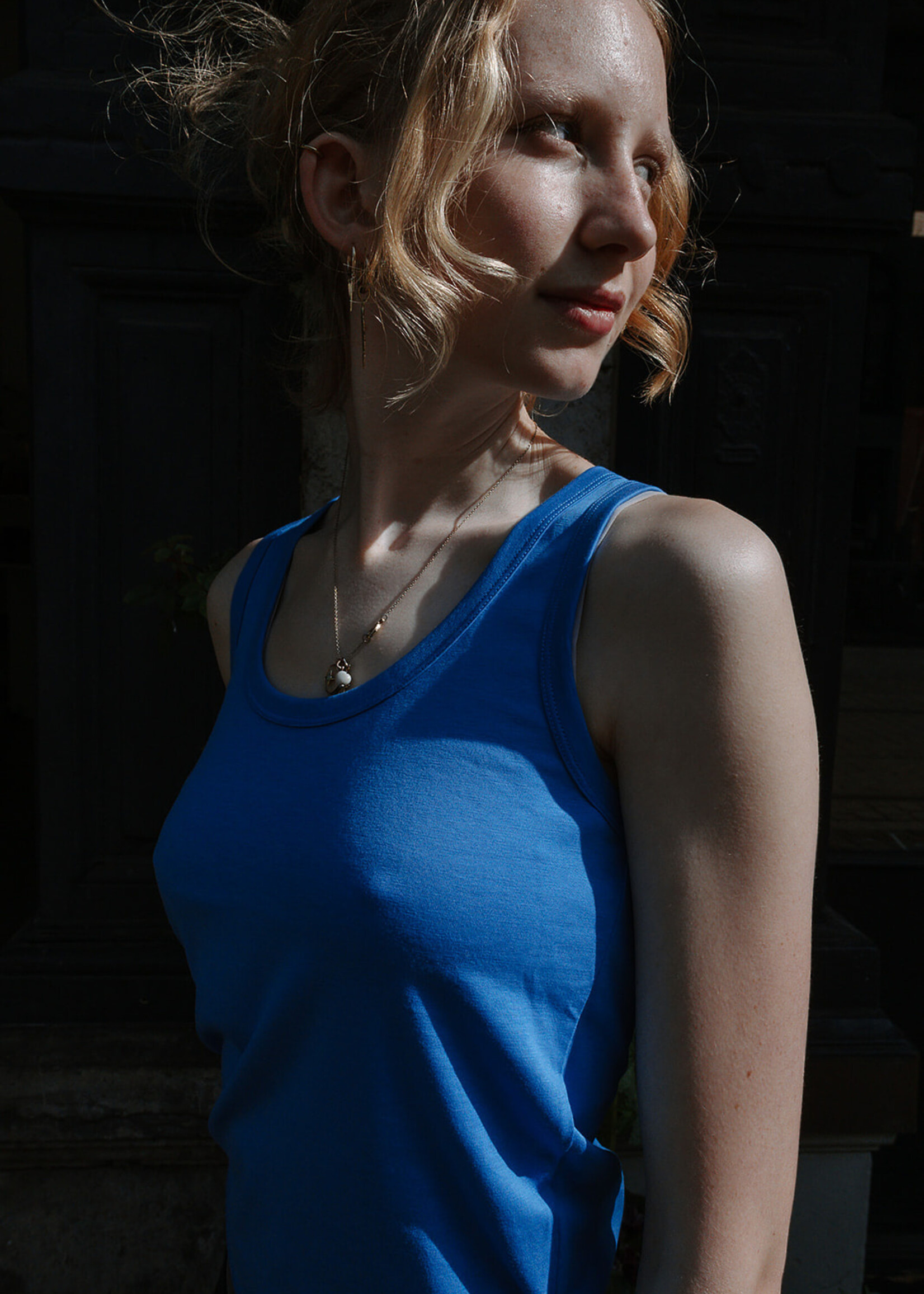 Colorush Chet Tank Top (Paradise Blue)