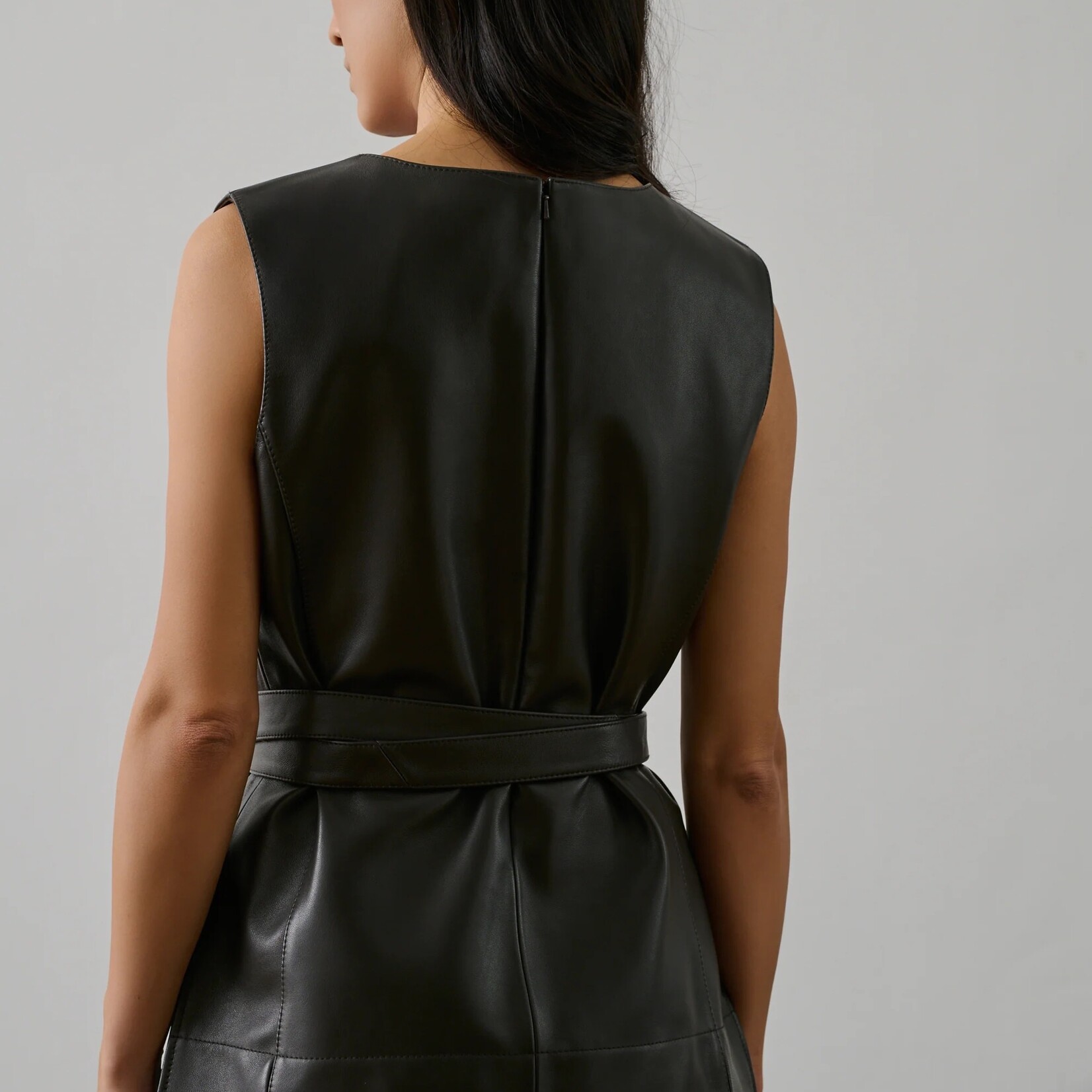 Soeur Leather Top Chance (Brown)