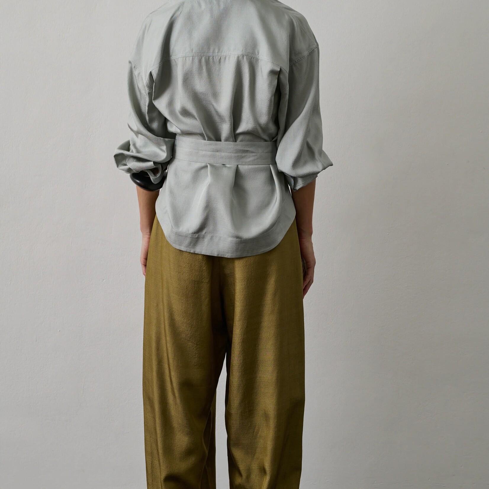 Soeur Silk Blouse Felicite (Icy Blue)