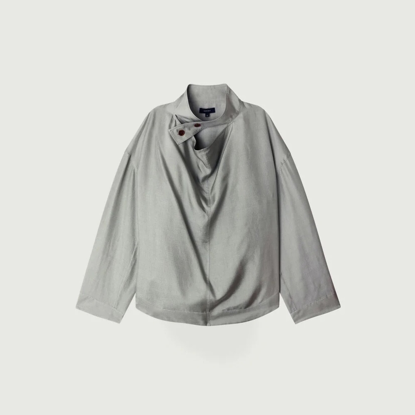 Soeur Silk Blouse Felicite (Icy Blue)