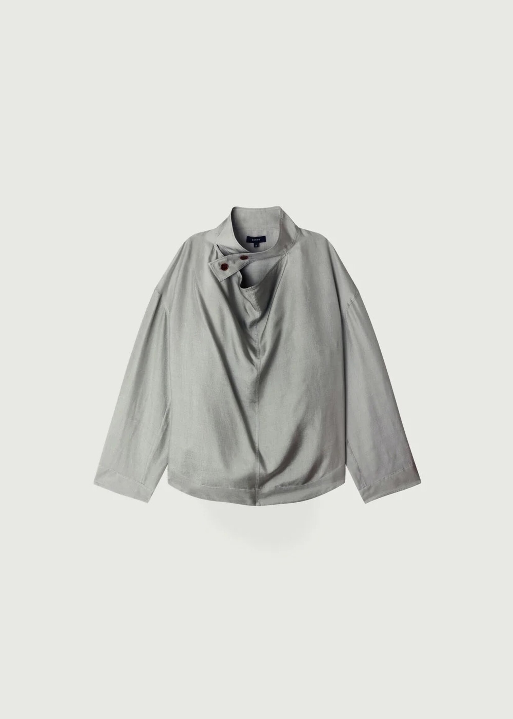 Soeur Silk Blouse Felicite (Icy Blue)