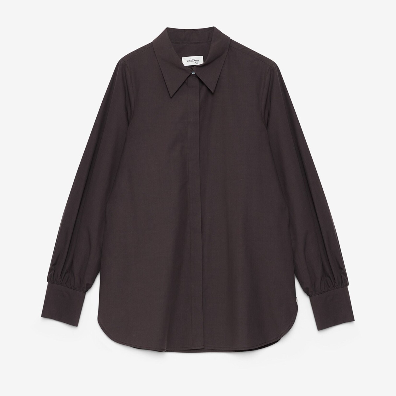Ottod'Ame Cotton Shirt Tea (Brown)
