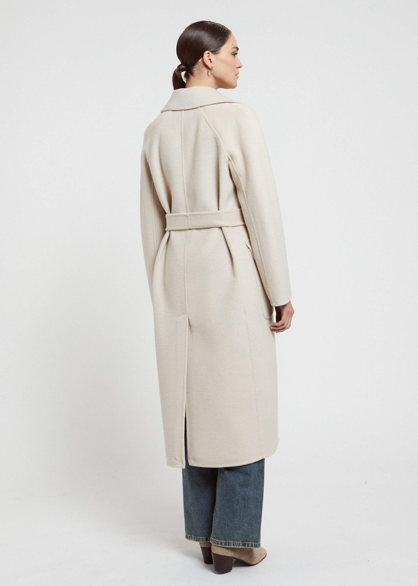 Ottod'Ame Long Coat Benedetta (Cream)