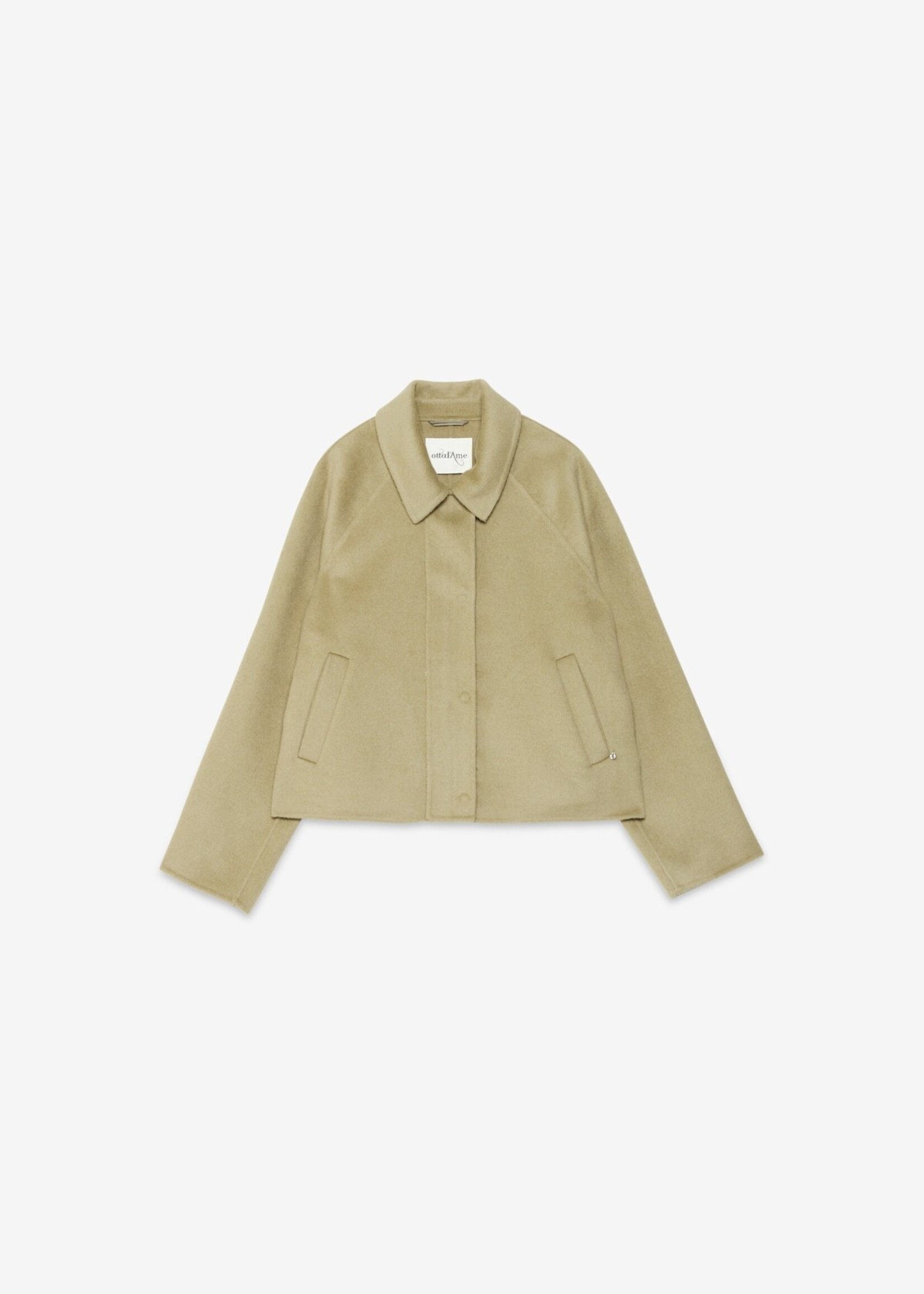 Ottod'Ame Cropped Jacket (Salvia Green)