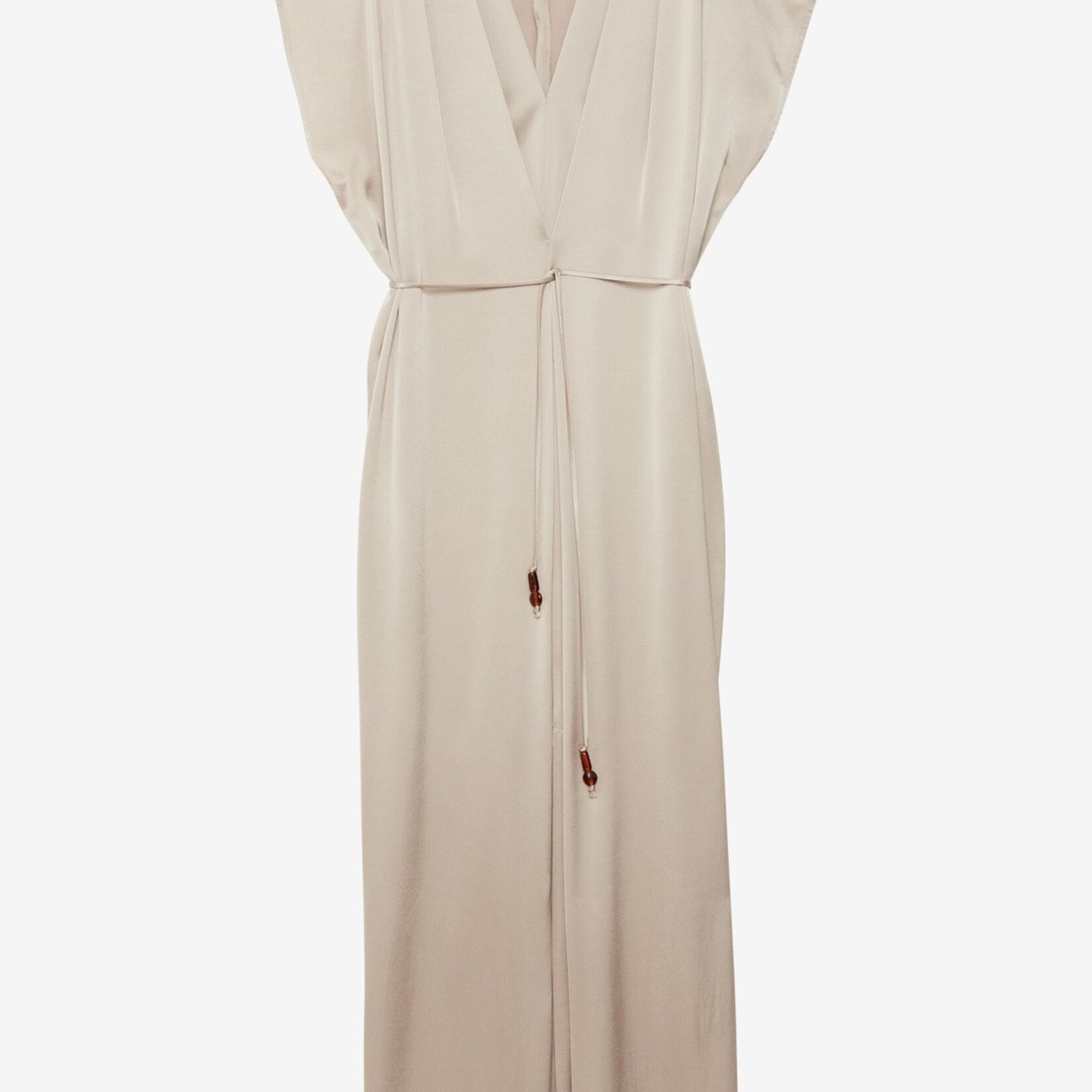 Ottod'Ame Viscose Maxi Dress (Corda Cream)