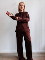 Ottod'Ame Viscose Trouser Arianna (Terra)