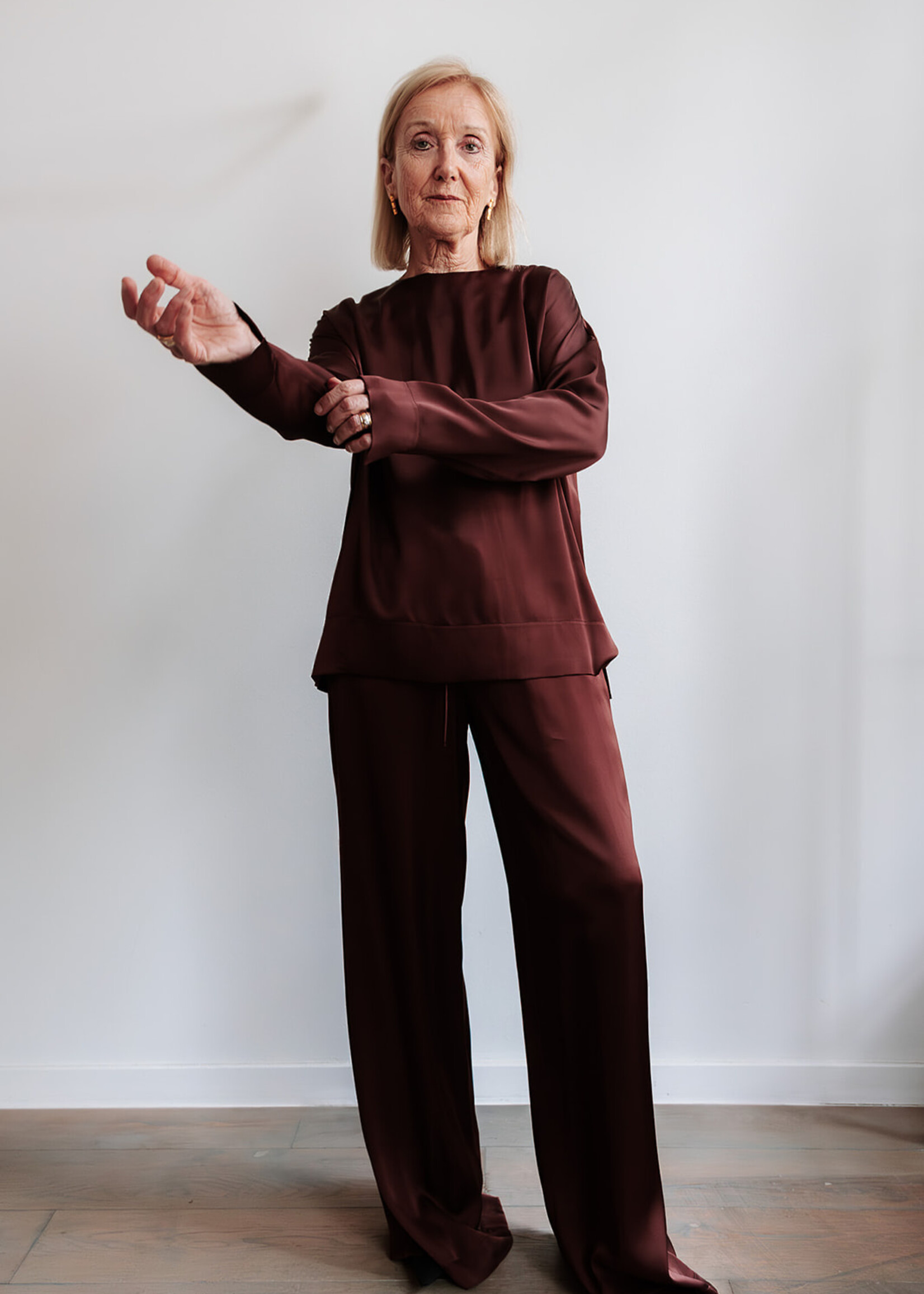 Ottod'Ame Viscose Trouser Arianna (Terra)