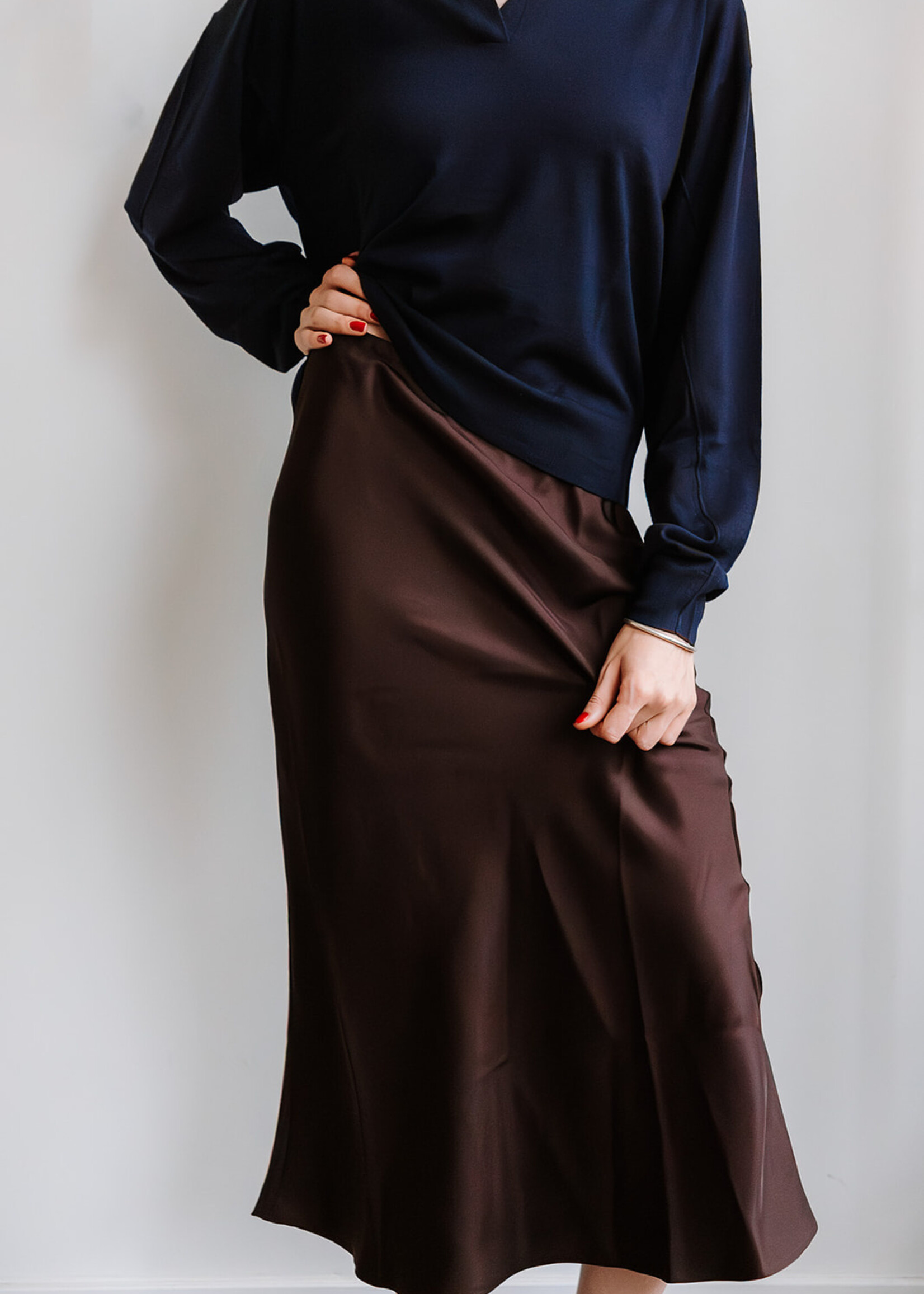 Soeur Skirt Fever (prune brown)