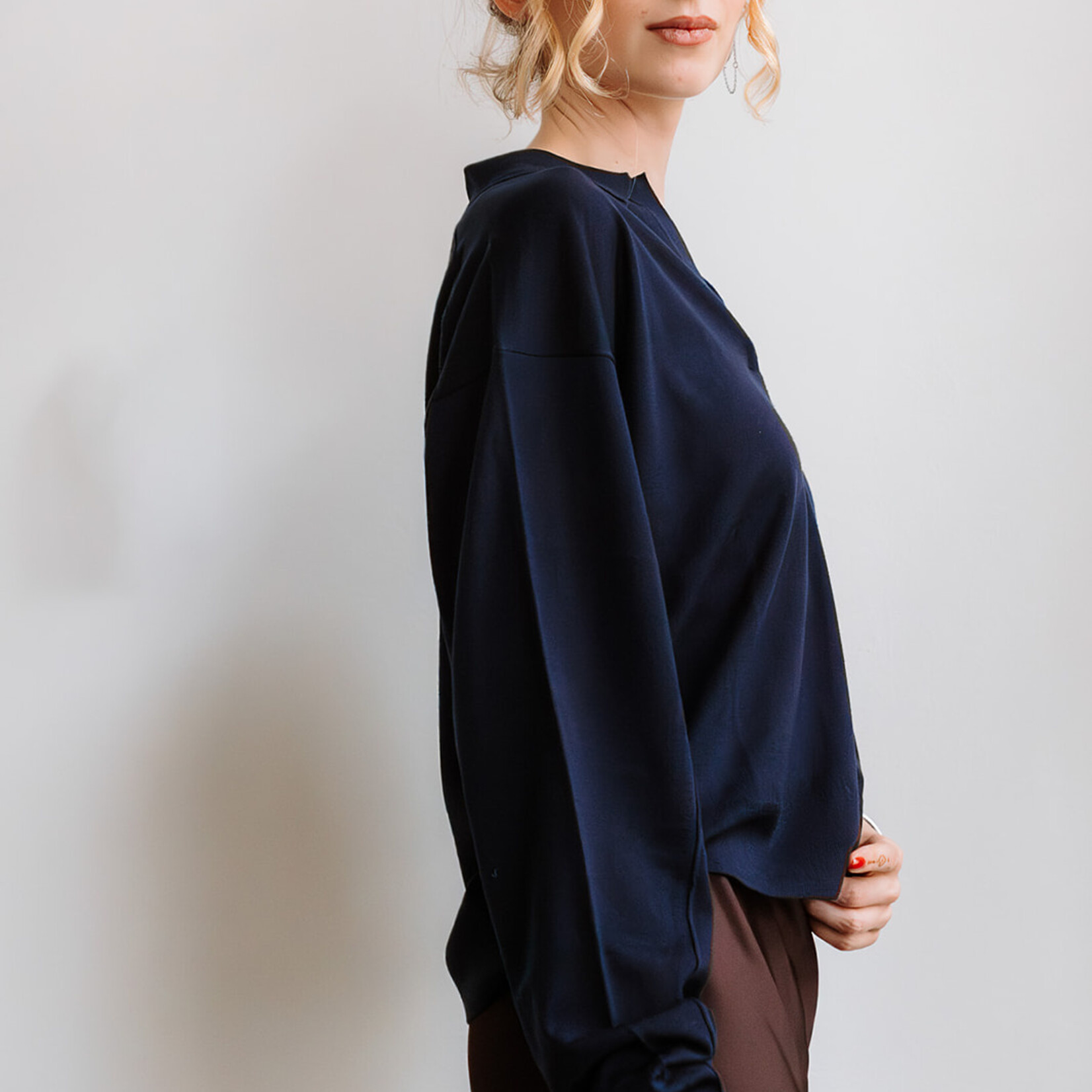 Soeur Polo Sweater Fleming (Dark Blue)