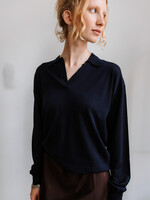 Soeur Polo Sweater Fleming (Dark Blue)