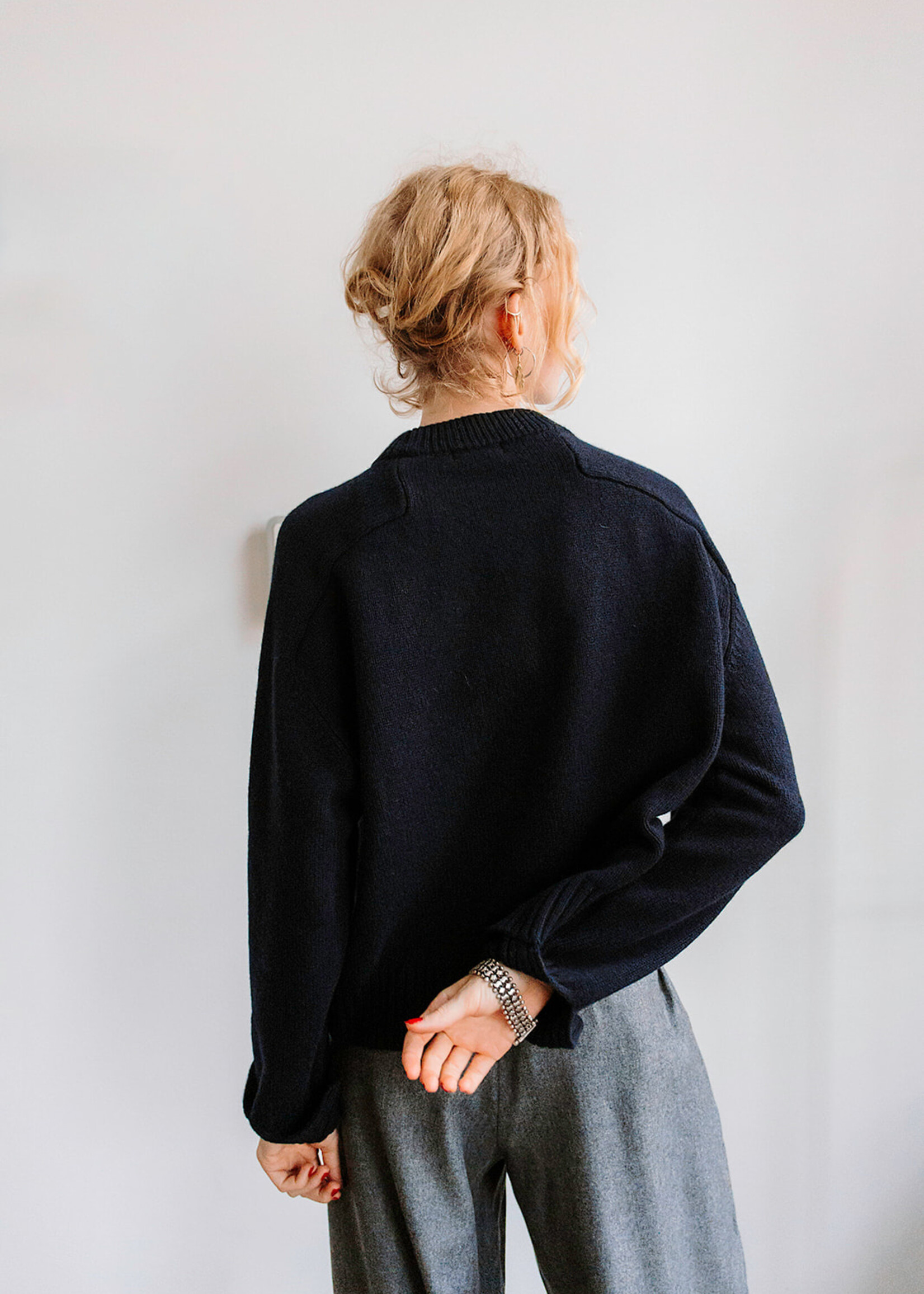 Soeur Sweater Will (Navy Blue)