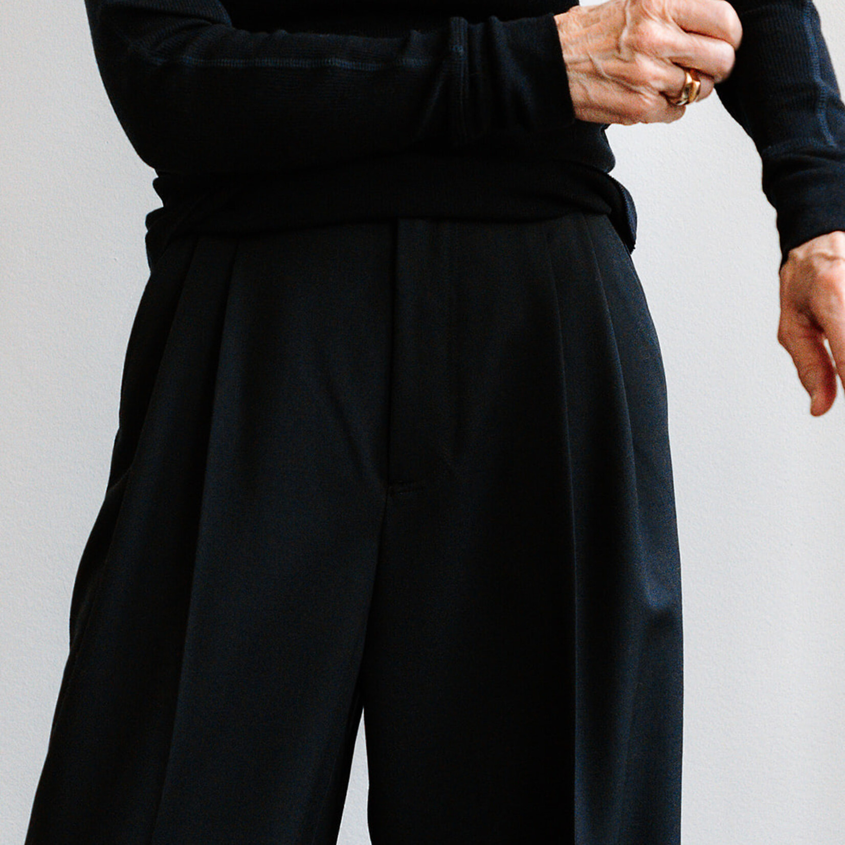 Soeur Pleated Trousers Frehus (Midnight Blue)