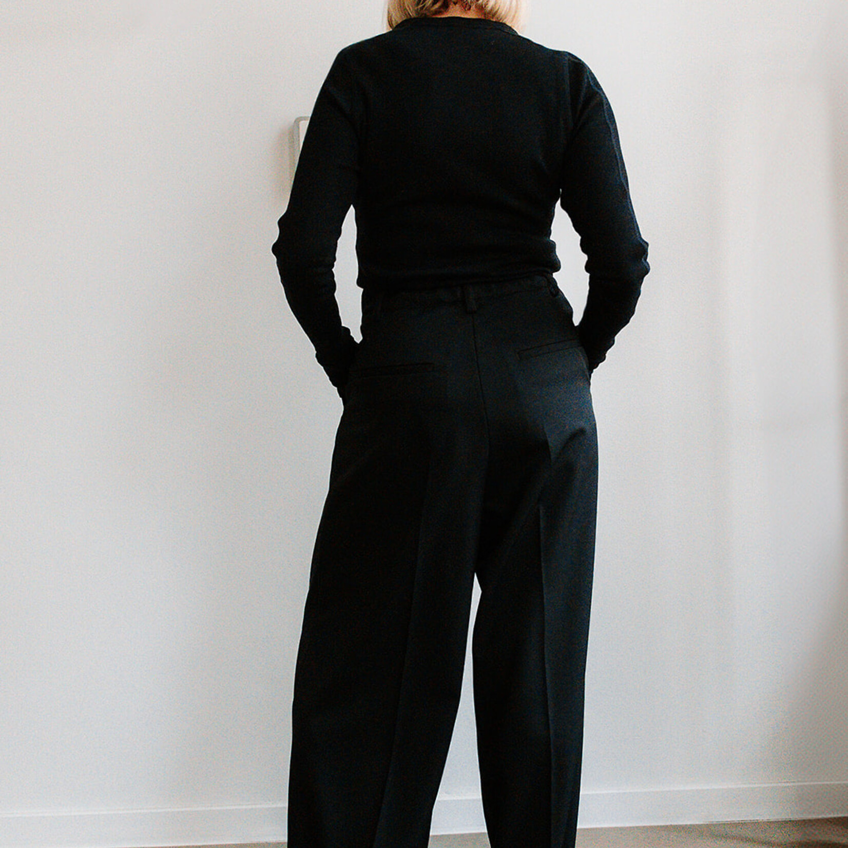 Soeur Pleated Trousers Frehus (Midnight Blue)