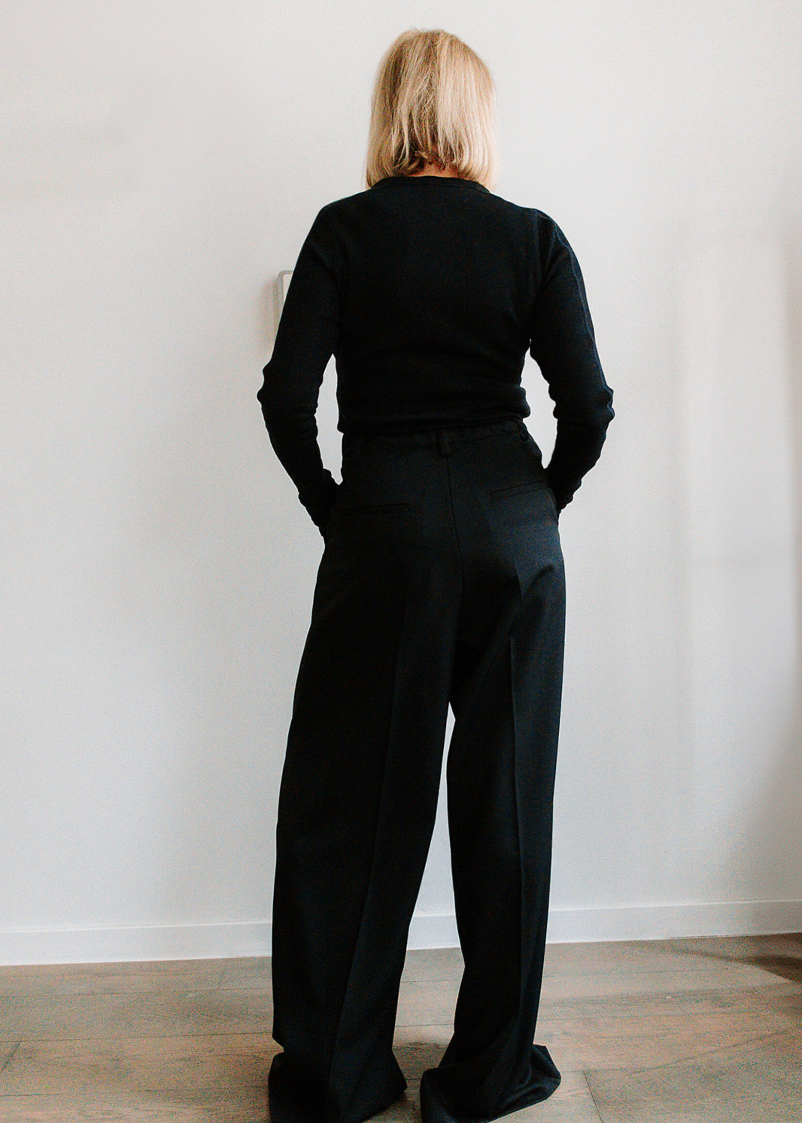 Soeur Pleated Trousers Frehus (Midnight Blue)