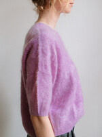 Colorush Shortsleeved Sweater Brushed Belli Tee Sweater (Rose indian)