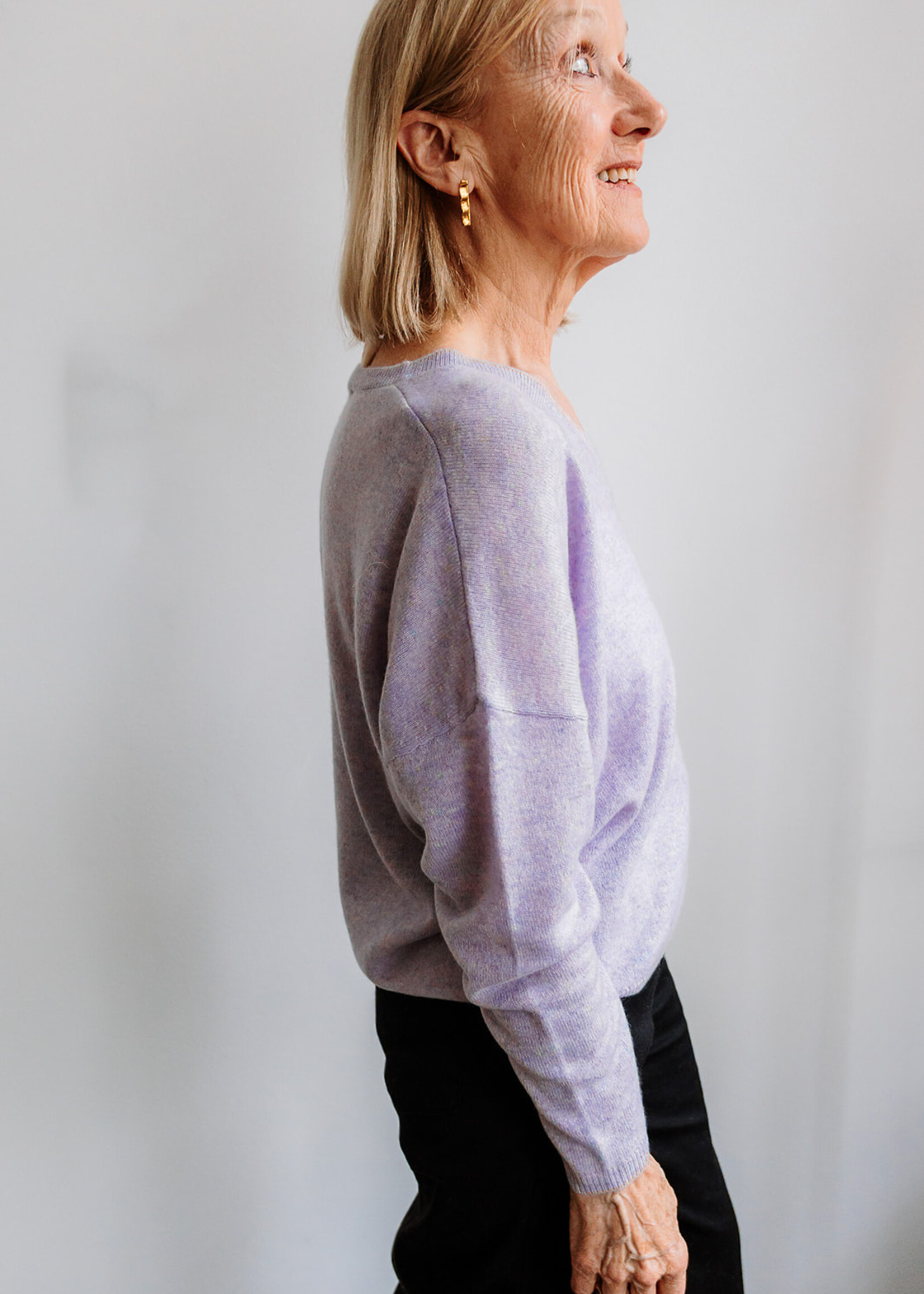 Absolut cashmere V Sweater Alicia (Violet)