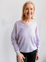 Absolut cashmere V Sweater Alicia (Violet)
