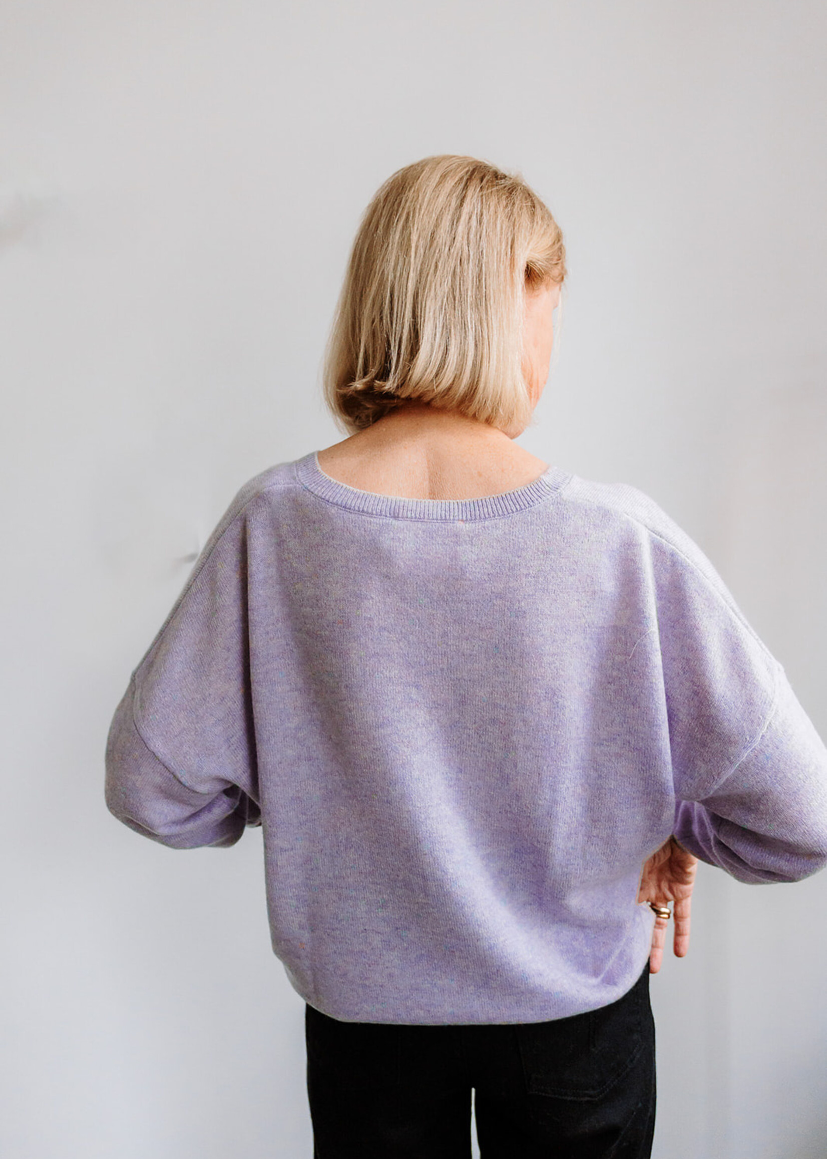 Absolut cashmere V Sweater Alicia (Violet)