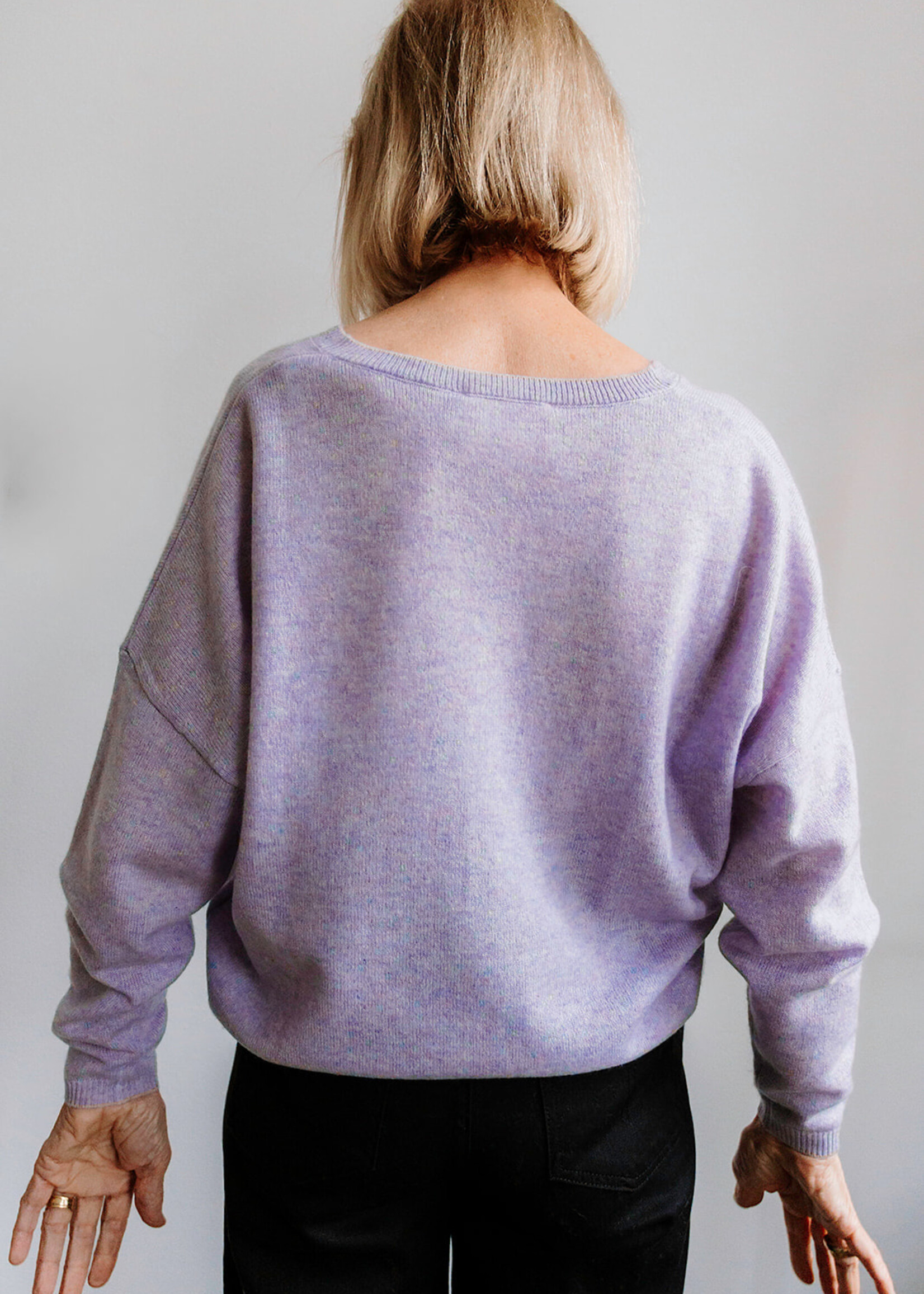 Absolut cashmere V Sweater Alicia (Violet)