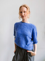 Colorush Shortsleeved Sweater Brushed Belli Tee Sweater (True Blue)